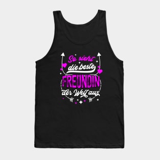 Beste Freundin Der Welt Freundschaft Tank Top